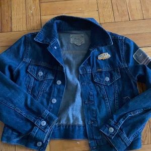 Kids polo Jean jacket